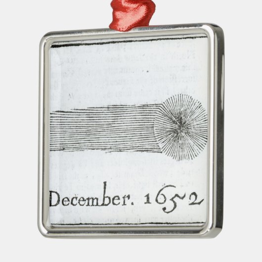 Charles's Comet, december 1652 Metalen Ornament (Links)