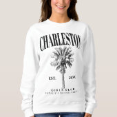 Charleston Bachelorette Custom Luxe Sociale Club Trui (Voorkant)