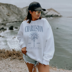 Charleston Bachelorette Custom Luxe Sociale Club Trui
