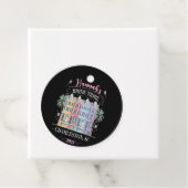  Charleston Bachelorette Party T-shirt Bedankjes Labels (In situ)