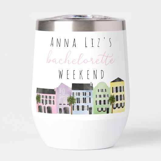 Charleston Bachelorette Party Weekend Favor (Voorkant)