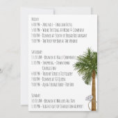 Charleston Bachelorette Party Weekend Route Kaart (Achterkant)