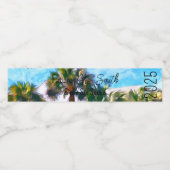 Charleston Bachelorette Waterflesetiket Waterfles Etiket (Enkel label)