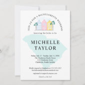 Charleston Bachelorette Weekend Kaart (Voorkant)