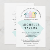 Charleston Bachelorette Weekend Kaart (Voorkant / Achterkant)