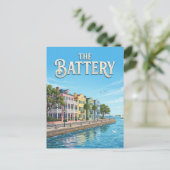 Charleston Battery Briefkaart (Staand voorkant)