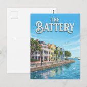 Charleston Battery Briefkaart (Voorkant / Achterkant)