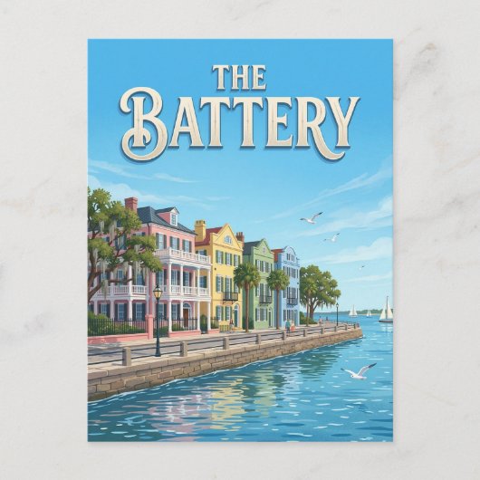 Charleston Battery Briefkaart (Voorkant)
