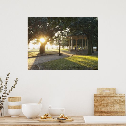 Charleston Battery Gazebo Poster (Keuken)