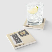 Charleston Beer Exchange Charleston, SC. Stenen Onderzetter (Zijkant)