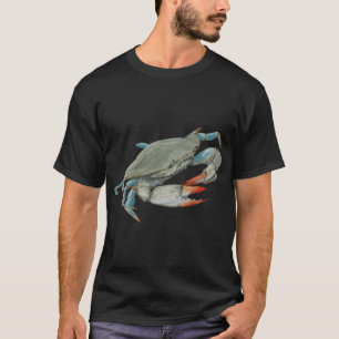 Charleston Blauwe Krab T-shirt