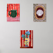 Charleston boerderij drieluik Prints (Voorkant)