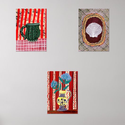 Charleston boerderij drieluik Prints (Voorkant)