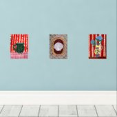 Charleston boerderij drieluik Prints (Houten vloer)