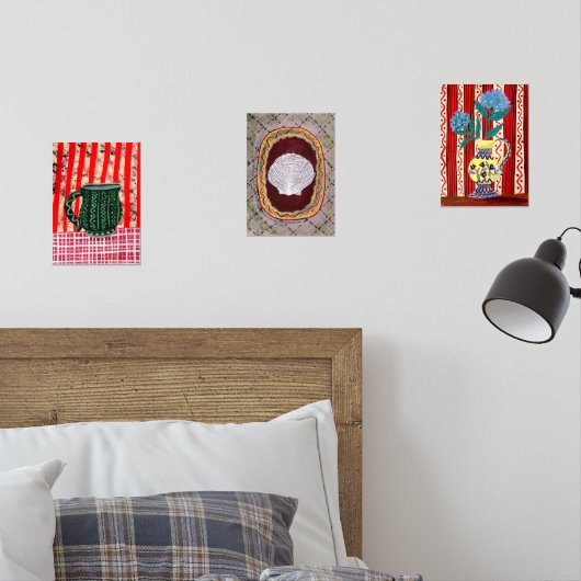 Charleston boerderij drieluik Prints (Slaapkamer)