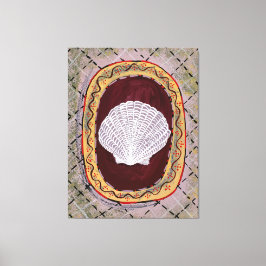 Charleston Boerderij Shell Print Wall Hanging