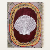 Charleston Boerderij Shell Print Wall Hanging Planner (Achterkant)