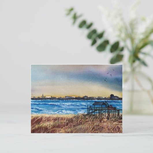 Charleston Coastline Briefkaart (Staand voorkant)