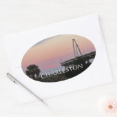 Charleston Cooper RIver Bridge Sunset Sticker (Envelop)