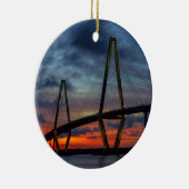Charleston Fire like Sunset Keramisch Ornament (Rechts)