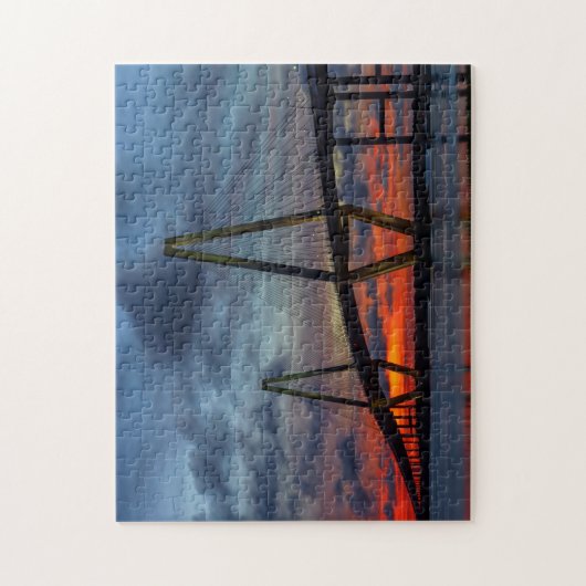 Charleston Fire like Sunset Legpuzzel (Verticaal)