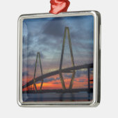 Charleston Fire like Sunset Metalen Ornament (Links)