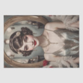 Charleston Flapper - Decoupage - Tissuepapier (Voorkant)