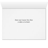 Charleston Harbor Boats Sunset Wenskaart (Binenzijde Horizontaal (Onderkant))