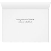 Charleston Harbor Wenskaart (Binenzijde Horizontaal (Onderkant))