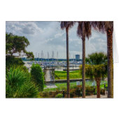 Charleston Harbor Wenskaart (Voorkant Horizontaal)