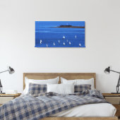 Charleston Harbour Canvas Afdruk (Insitu (Slaapkamer))