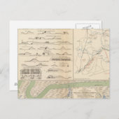 Charleston Harbour, Leger van de Potomac-operaties Briefkaart (Voorkant / Achterkant)