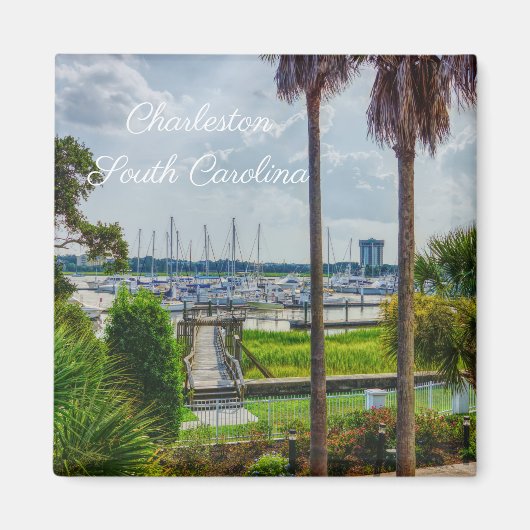 Charleston Harbour Magneet (Voorkant)