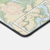 Charleston Harbour Nautical Chart 11524 Bureaumat (Hoek)