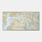 Charleston Harbour Nautical Chart 11524 Bureaumat (Voorkant)
