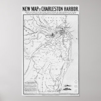 Charleston Harbour Poster