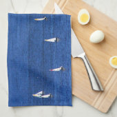 Charleston Harbour Theedoek (Quarter Fold)