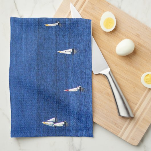 Charleston Harbour Theedoek (Quarter Fold)