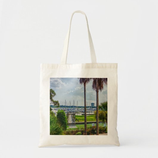 Charleston Harbour Tote Bag (Voorkant)