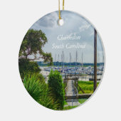 Charleston Haven Keramisch Ornament (Links)