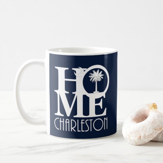 Charleston HOME Zuid Carolina Koffiemok (Met donut)