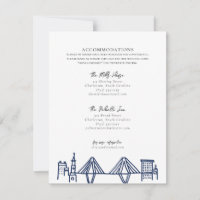 Charleston Hotel in Navy Blue Accommodaties