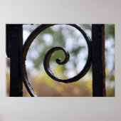 Charleston Iron Gate Detail Poster (Voorkant)