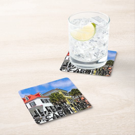 Charleston Kartonnen Onderzetters (Insitu)
