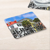 Charleston Kartonnen Onderzetters (Schuin)