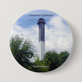 Charleston Lighthouse Button