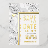 Charleston Love Locator | Trouw Save the Date