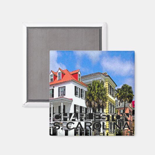 Charleston Magneet (Voorkant / Achterkant)