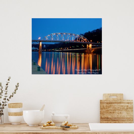 Charleston Night Life Poster (Keuken)