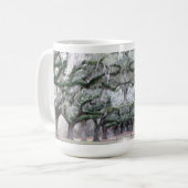 Charleston Oak Trees Coffee Mok (Voorkant links)